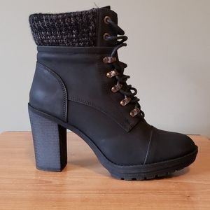 Black Winter Booties